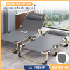 Giường gấp văn phòng, kích thước 68 x 190 (cm) - Màu đen, ghi